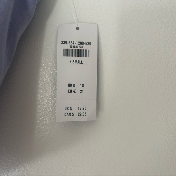 NWT Women’s XS Hollister Periwinkle Halter Top - Picture 4 of 6